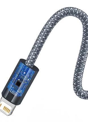 Кабель baseus dynamic series fast charging data cable usb to ip. slate gray ( ) 5