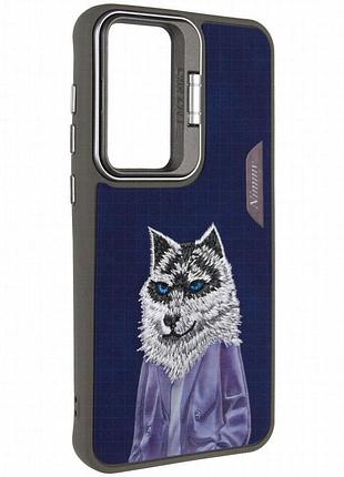 Tpu+pc чехол friends для xiaomi redmi note 13 4g blue wolf