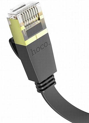 Кабель (патч-корд) hoco us07 level pro copper gigabit ethernet (1m) black 2