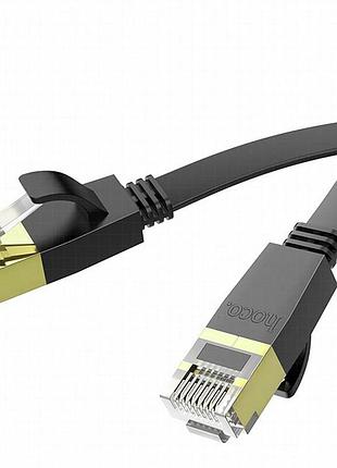 Кабель (патч-корд) hoco us07 level pro copper gigabit ethernet (1m) black 3