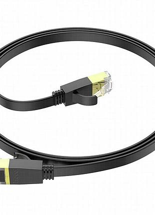 Кабель (патч-корд) hoco us07 level pro copper gigabit ethernet (1m) black 4