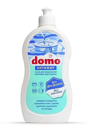 Засіб для видалення жиру 500мл пуш-пул aнтижир тм domo