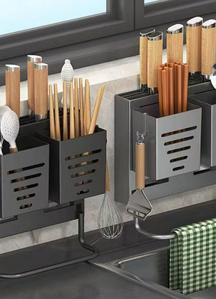 Кухонный стелаж -сушилка для кухонных принадлежностей chopsticks rack ly-952 (84)