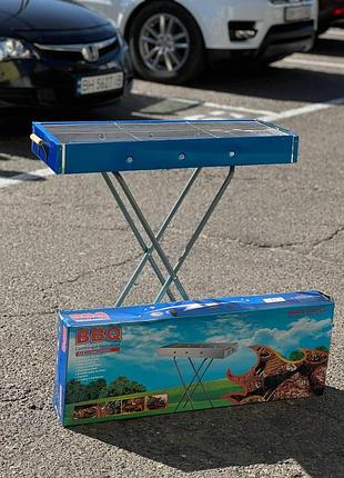 Переносной мангал barbecue tray 770t md-008 8009 (4)
