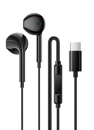 Навушники дротові borofone (type-c) black ( )