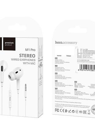 Навушники дротові hoco pro original (. ) white ( ) 4