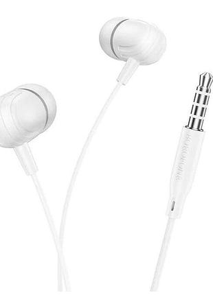 Навушники дротові borofone (. ) white ( )