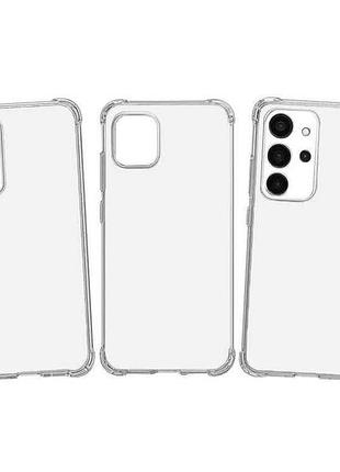 Накладка силікон samsung для a10s/a107 прозорий протиударний тм gerlax