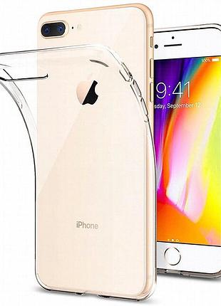 Tpu чехол epic transparent 1,5mm для apple iphone 7 plus / 8 plus (5.5") бесцветный (прозрачный)