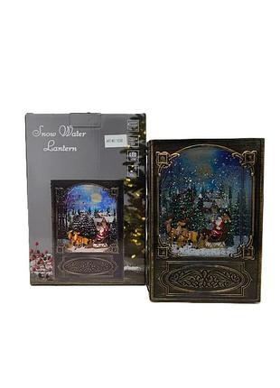 Ночник новогодний музыкальный с led подсвечиванием 10090 книга