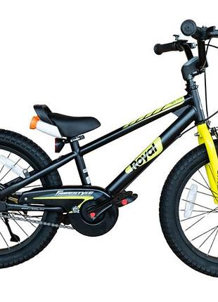 Rb18-30 велосипед детчий royal baby freestyle черный 18 дюймов беговел+велосипед