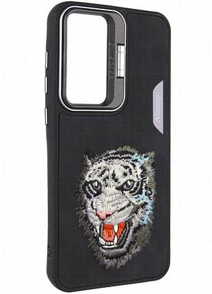 Tpu+pc чехол friends для xiaomi redmi 13 4g / poco m6 4g black tiger