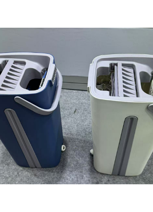 Швабра стрічка з великим відром літрів mop bucket)