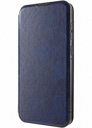 Кожаный чехол-книжка belora для xiaomi redmi 9 midnight blue