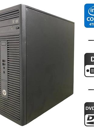 Компьютер hp 280 g1 tower / intel core i5-4570 (4 ядра по 3.2 - 3.6 ghz) / 8 gb ddr3 / 250 gb hdd / intel hd graphics 4600 /