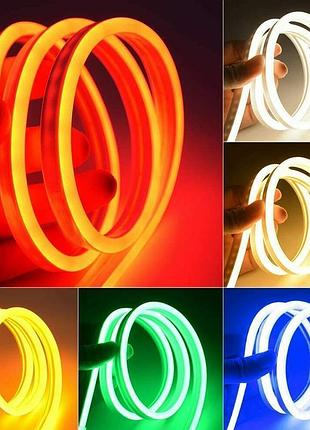 Лента силиконовая led neon белая white art ( )