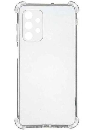Накладка силікон samsung для a52/a525/a52s прозорий протиударний тм gerlax
