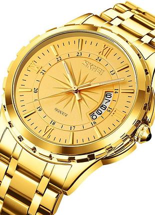 Годинники наручні skmei, gold-gold 2