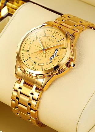 Годинники наручні skmei, gold-gold 3