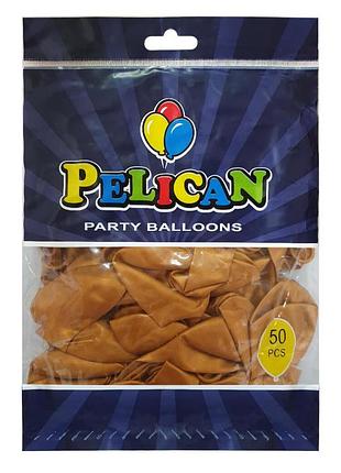 Шарики pelican ' ( см), перламутр бронза, 50 шт/уп
