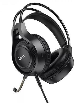 Навушники ігрові hoco tiger gaming headset black ( )