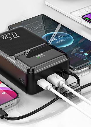 Умб power bank wuw. (with cable type-c+lightning) 6