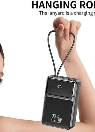 Умб power bank wuw. (with cable type-c+lightning) 7