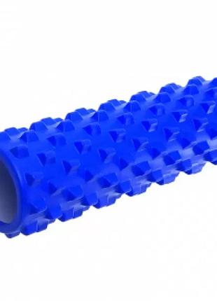 Роллер для занятий йогой и пилатесом gemini grid bubble roller g0009-45
