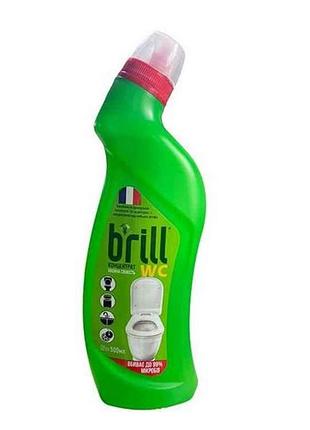 Гель для мытья унитаза 500мл wc extra хвойная свежесть тм brill