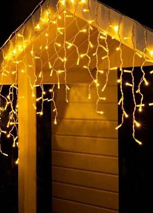 Ул. защита led,3м,7м, белый каучук.3мм, теплый блый+flash