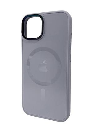 Чохол для смартфона ag glass sapphire magsafe logo for apple iphone grey ( )