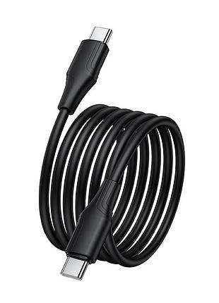 Кабель hoco bien silicone charging data cable c to c black ( ) 4
