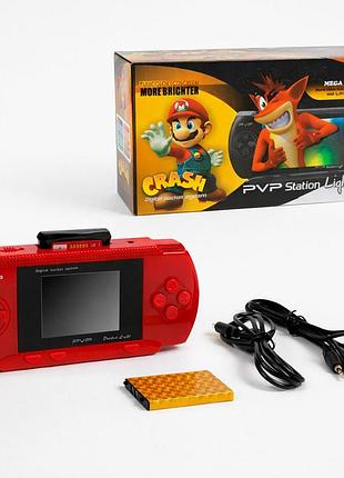 Игровая консоль приставка аккумулятор 3.7v, usb, av кабель, 2.7-дюймовый цветной экран, большая подборка игр, в коробке