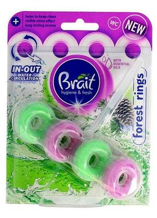 Блок д/унитаза forest 40г (1шт) тм brait
