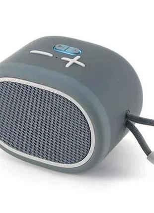 Портативная колонка bluetooth tg662, с функцией speakerphone, радио, grey тм tg