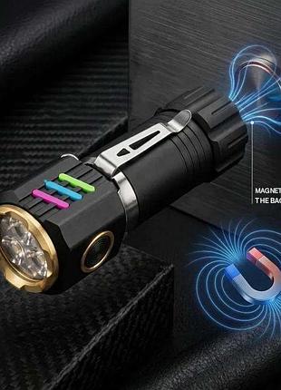 Ліхтар night vision fluorescence,, зп type-c, магніт, box 8