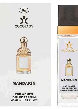 Парфюмированная вода для женщин 40мл mandarin аромат aqua allegoria mandarine basilic guerlain тм cocolady
