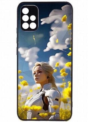 Tpu+pc чехол prisma ladies для samsung galaxy a51 anime