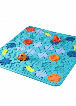 Настольная интерактивная игра ummi bs805 logical road builder green