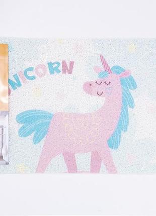 Килимок в дитячу кімнату unicorn прямокутний 60*40 см hp-47-5