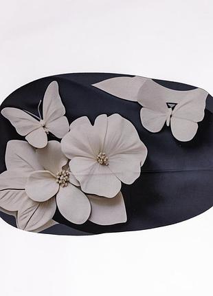 Коврик для ванной комнаты с 3d эффектом petal relief 58*38 см диатомитовый черный hp-42-38