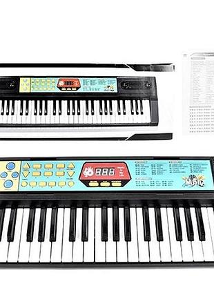Пианино на батарейках с микрофоном hs-188b