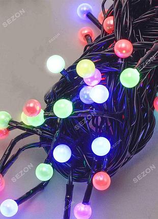 Жемчуг led, 5м+ переходник, мульти