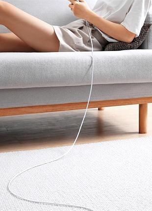 Кабель baseus superior series fast charging data cable usb to type-c moon white (p ) 10