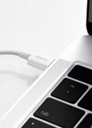 Кабель baseus superior series fast charging data cable type-c to ip pd. white ( ) 6