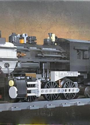 Железная дорога конструктор 1136 деталей паровоз southern pacific" 59003