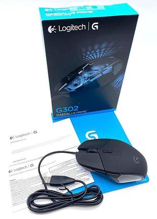 Мышь usb игровая logitech deadalus prime