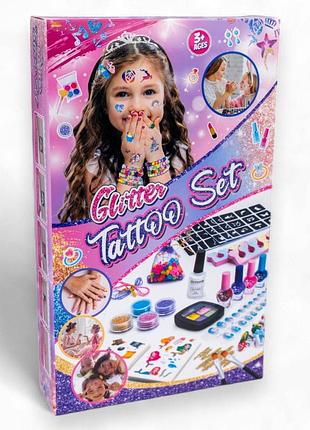 G482283-btx-6017f набор для татуировок "glitter tatoo set"