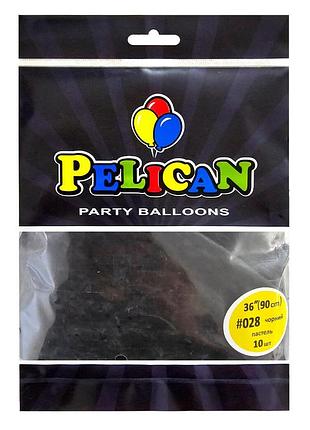 Латексні кульки "( ) пастель чорний, pelican10шт