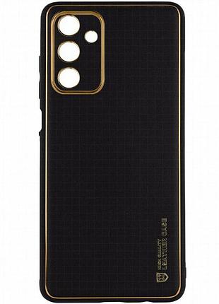 Кожаный чехол xshield для samsung galaxy a14 4g/5g черный / black